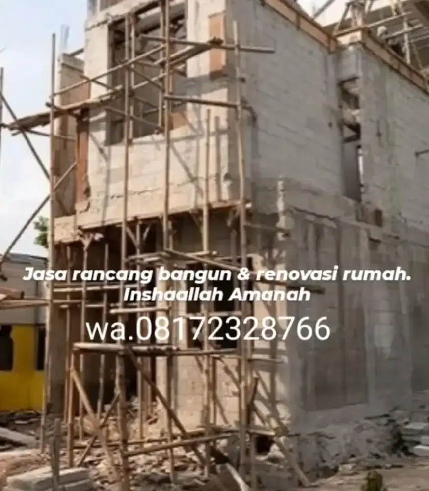 Jasa rancang bangun & renovasi rumah tinggal