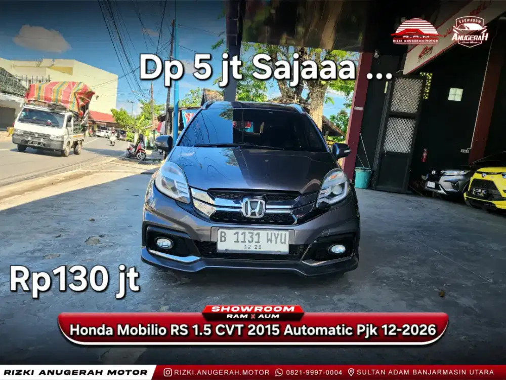 Dp ringan Honda Mobilio RS 1.5 CVT 2015 Automatic AT