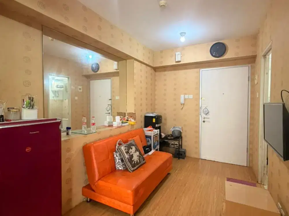 Apartemen Greenbay Pluit Tipe 2 Kamar Full Furnished View ke Kolam Siap Huni Uk. 37 M2