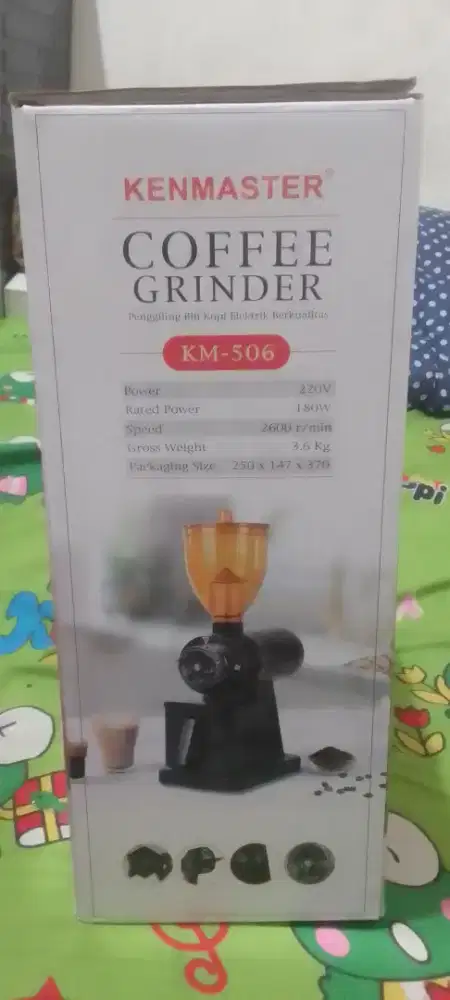 Jual mesin coffee Grinder kenmaster 1 set