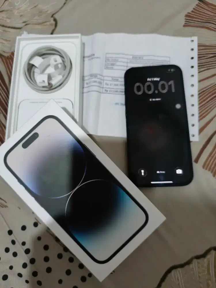 Iphone 14 pro 128Gb Space black resmi ibox digimap kode MPXV3PA/A