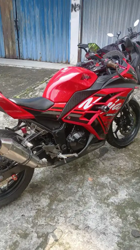 Ninja 250 Merah Bagus 2014