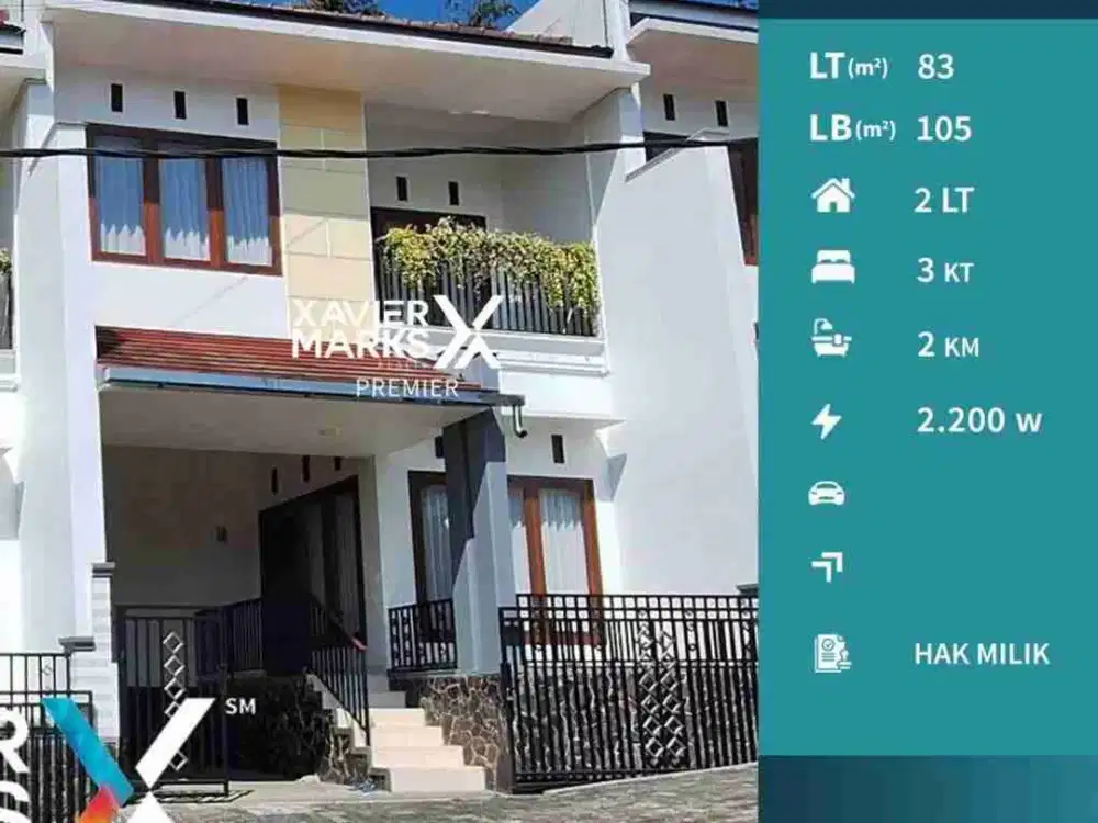 Dijual Rumah / Villa Cantik Full Furnish Dengan View Istimewa di Kota Batu