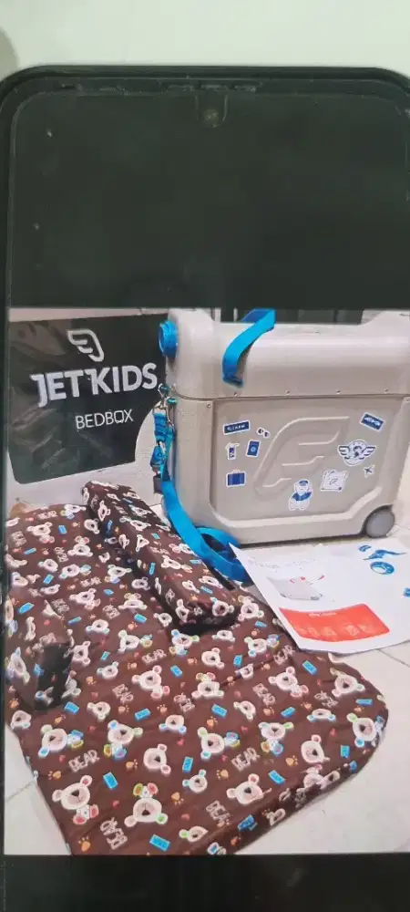 Jetkids warna blue udah dapat sarungnya
