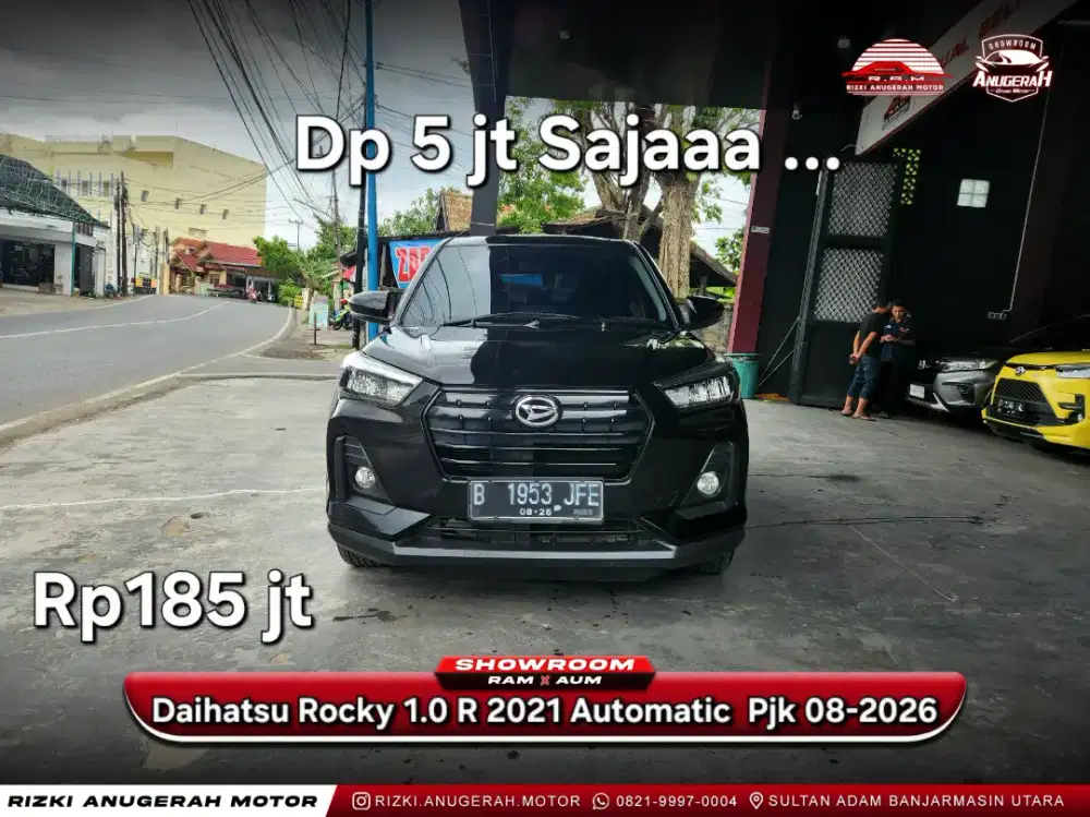 Dp ringan Daihatsu Rocky 1.0 R 2021 Automatic AT