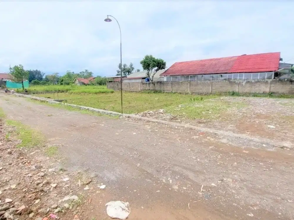 Tanah Kavling 2 Juta-an/m2, 7 Menit ke Kampus IPB, Strategis