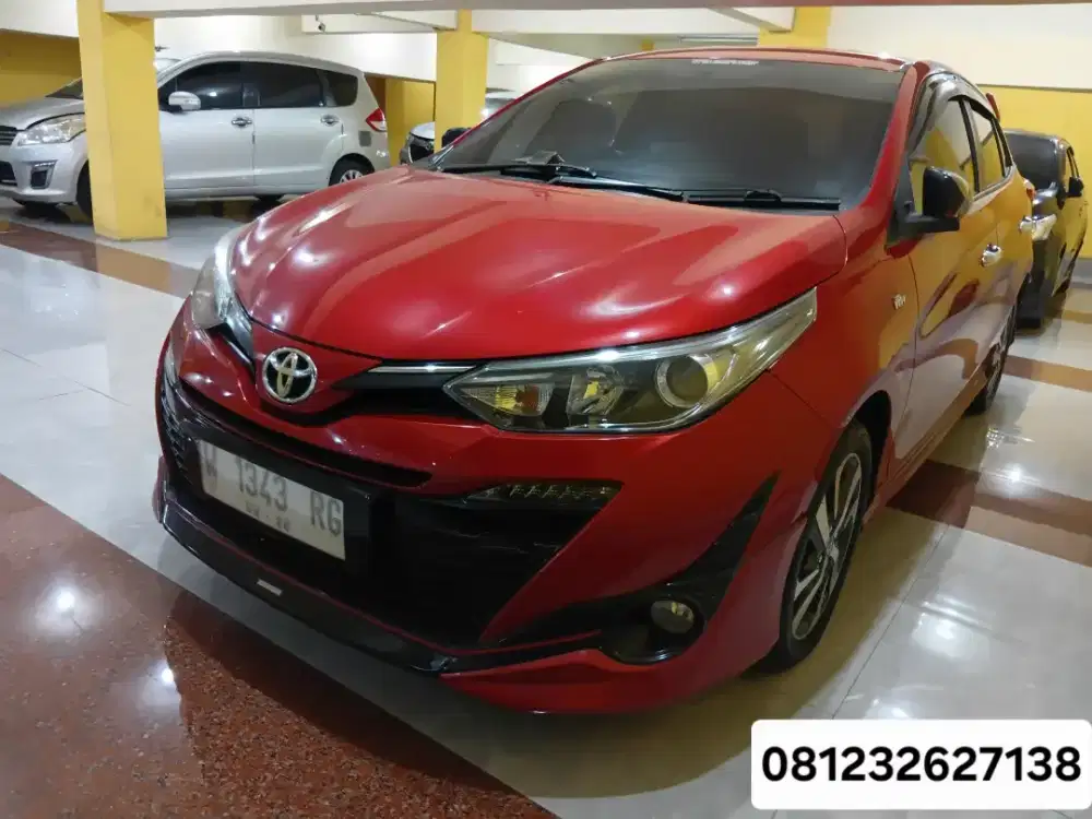 Toyota Yaris S Trd 2019 Automatic Warna Merah