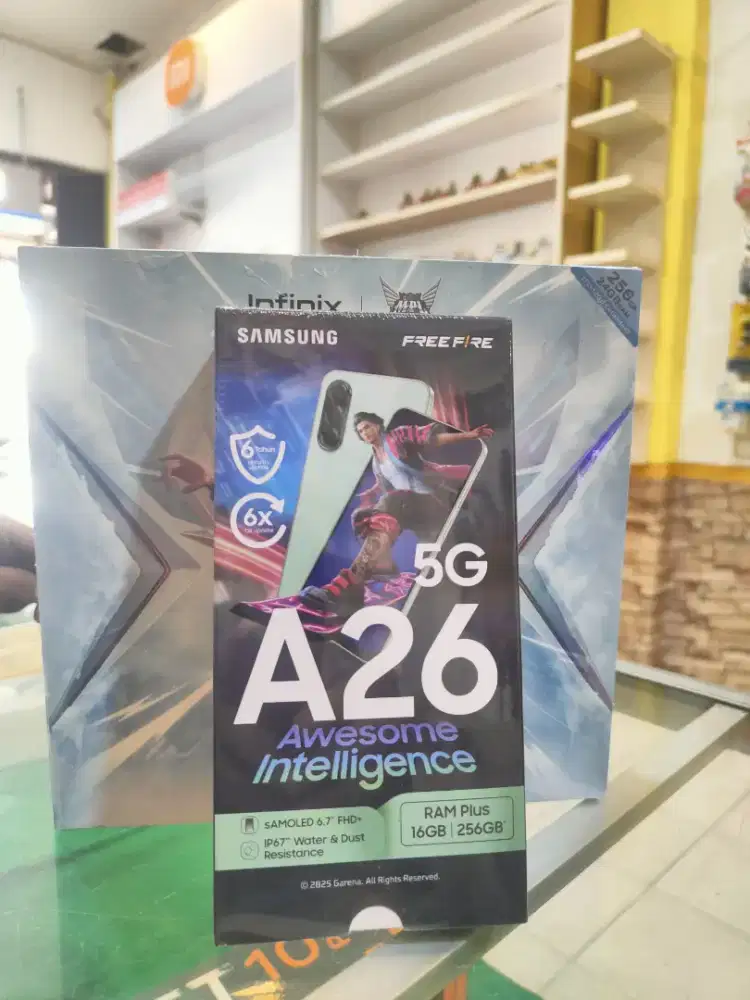 Samsung A26 8/256 promo+bonus cash&credit garansi resmi