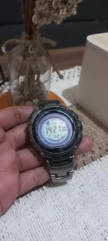 Casio protrek 3135 prg-130T (titanium)