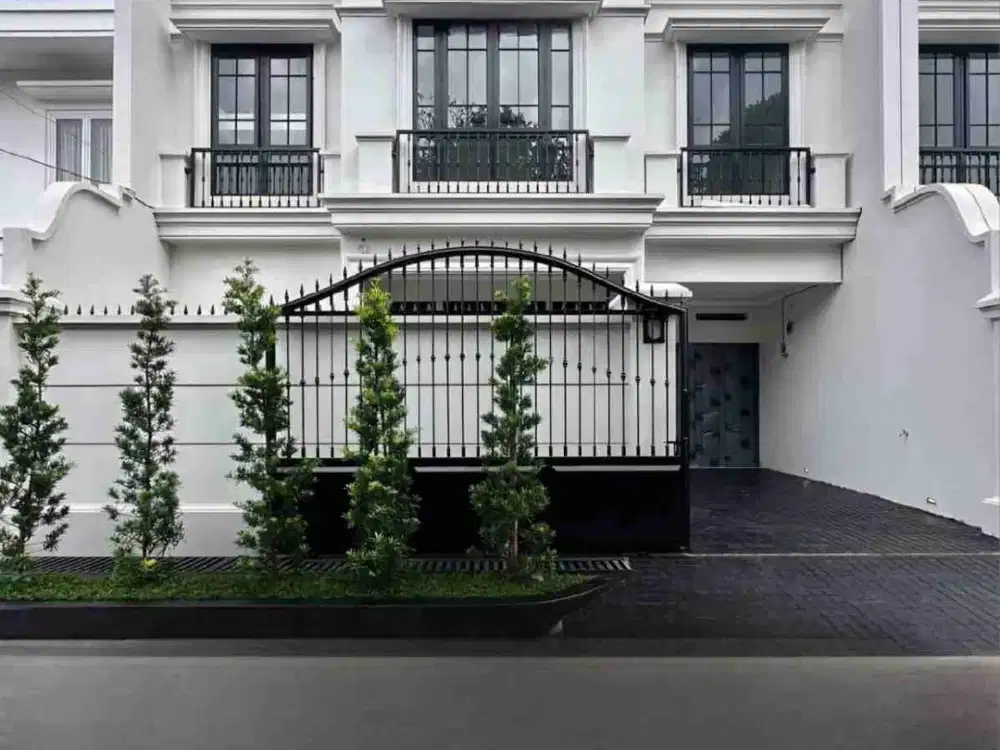 Dijual Rumah Baru American Style Dalam Komplek Di Cempaka Putih Jakarta Pusat