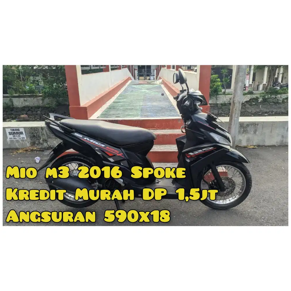 Mio m3 125cc 2016 Spoke Pajak Jalan