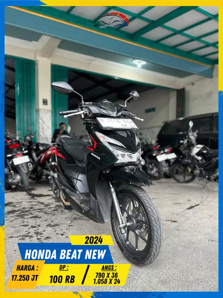 HONDA BEAT NEW 2024 MONGGO GAS POLL MASZEHH HIKMAH MOTOR KEPUH