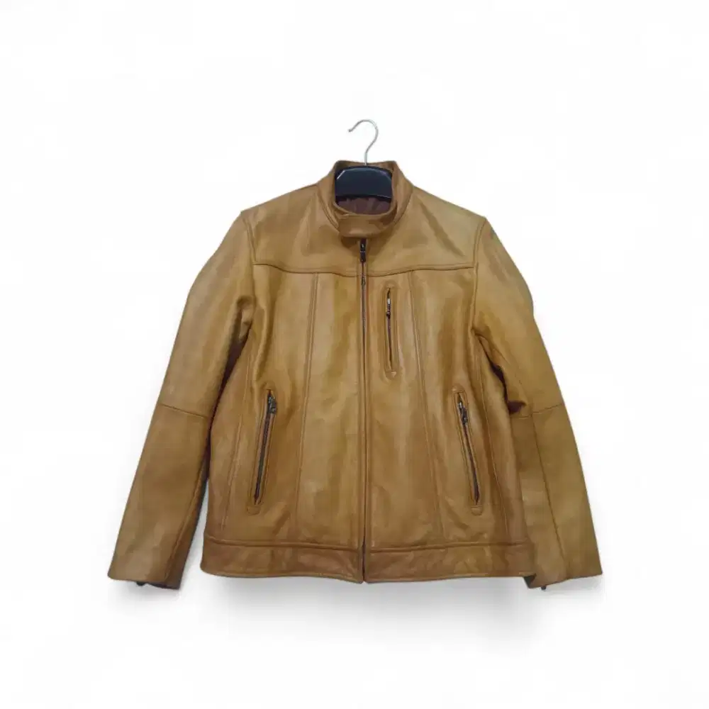 Jaket Kulit Uniqlo Zara Original