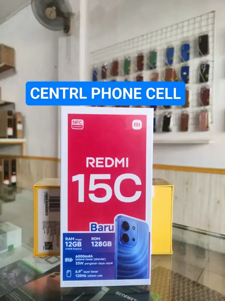 Redmi 15c 8/256 promo+bonus cash&credit garansi resmi