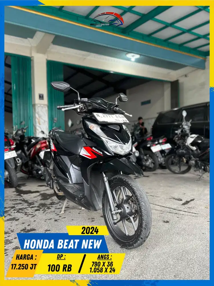 HONDA BEAT NEW 2024 SIAP ANGKUT MASZEHH HIKMAH MOTOR KEPUH