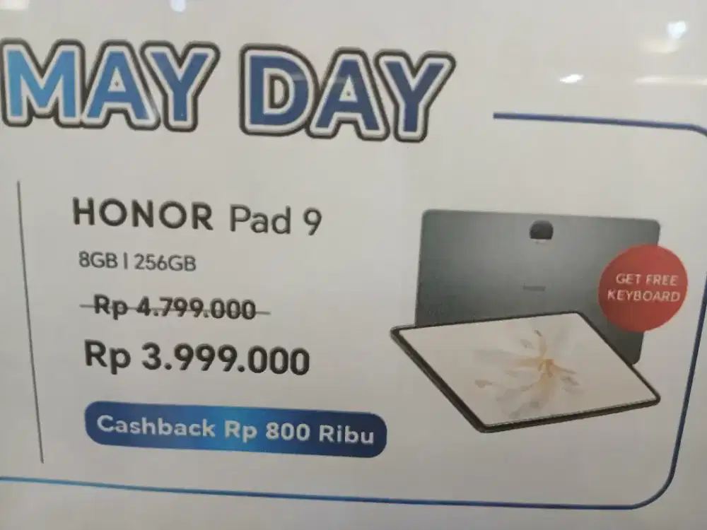 PROMO HONOR PAD 9