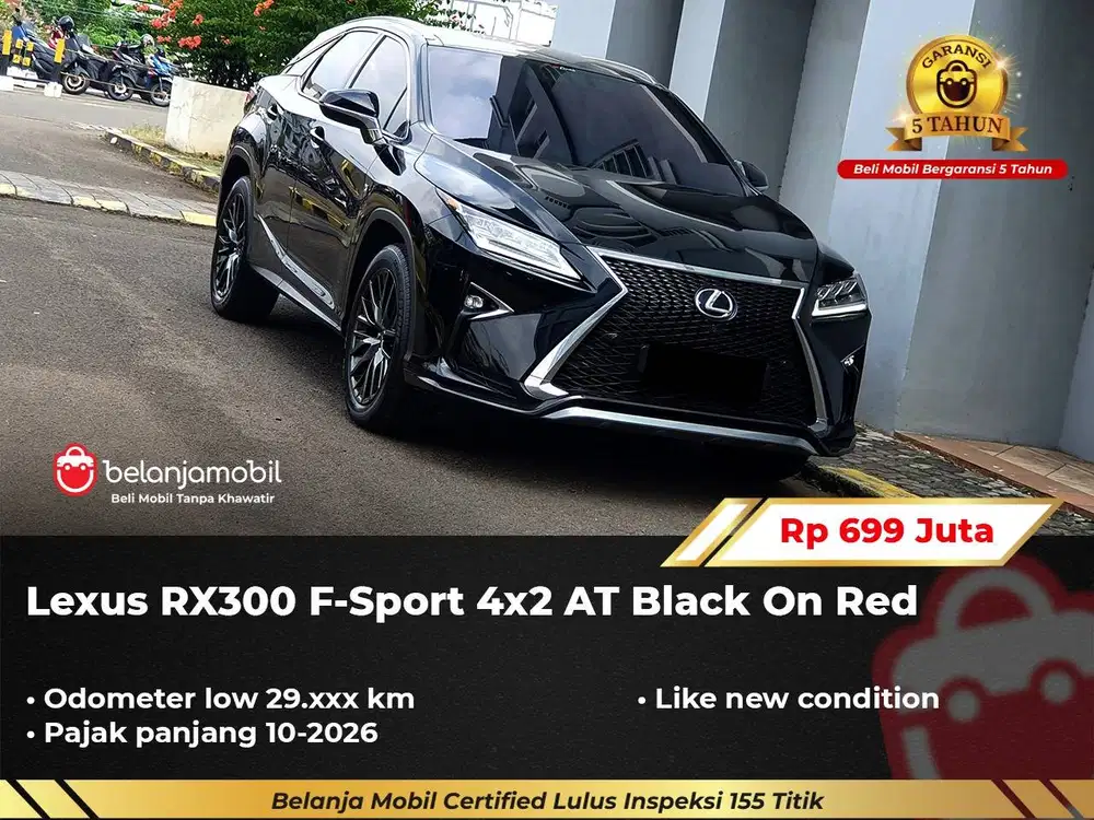 [ LOW KM 29RB ] Lexus RX 300 RX300 F-Sport F Sport AT 2019/2020