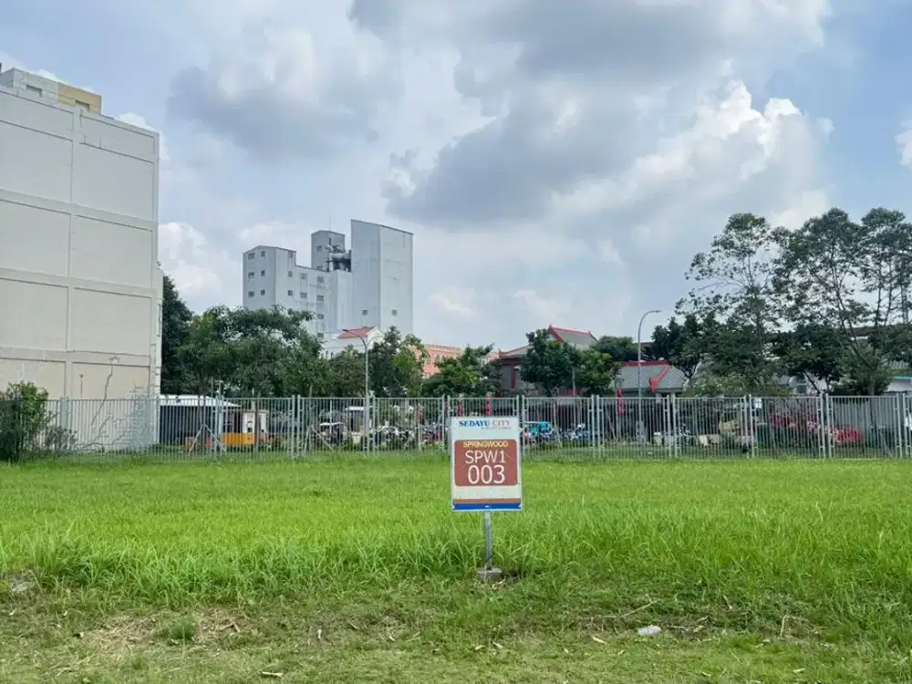 Kavling Sedayu City Springwood Kelapa Gading Murah Dijual