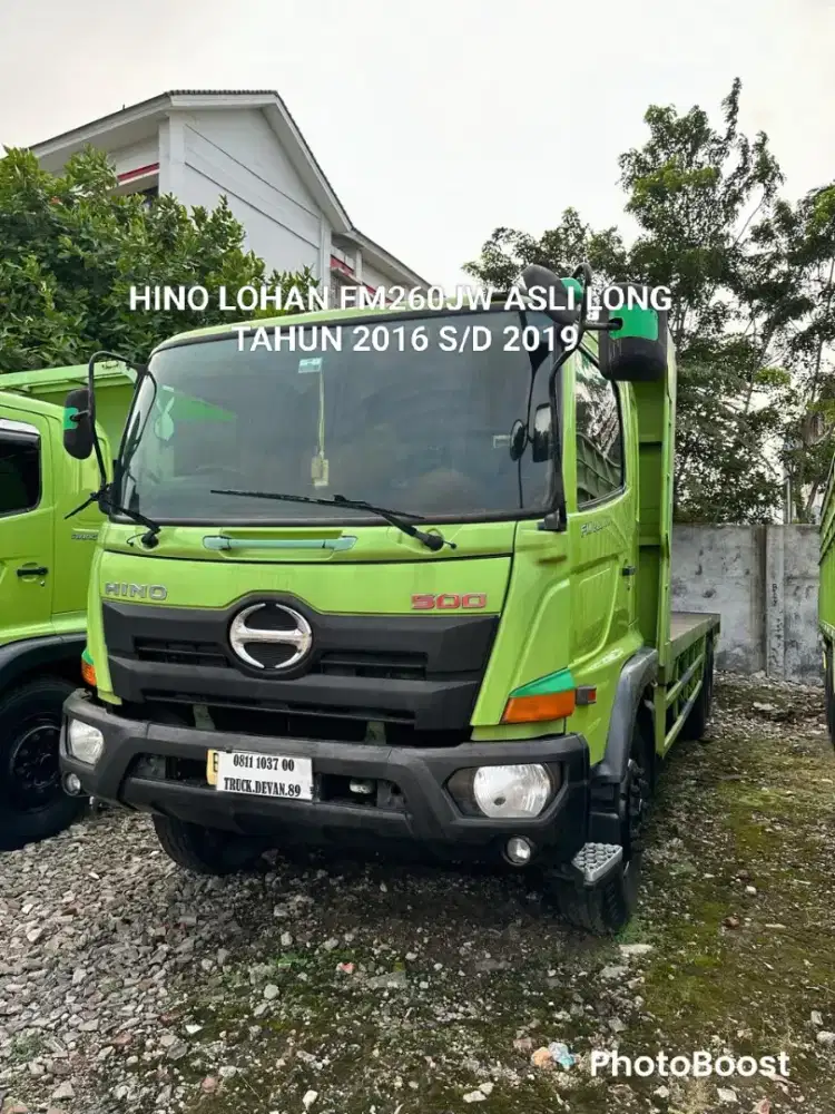 HINO LOHAN FM260JW ASLI LONG 6X4 LOAD BAK TRONTON ISTIMEWA SEKALI