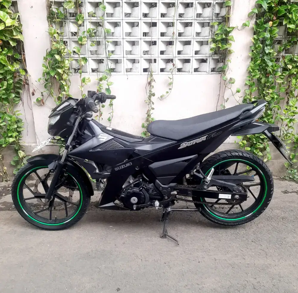 Suzuki Satria Fu Fi 2019 Black Predator Alarm