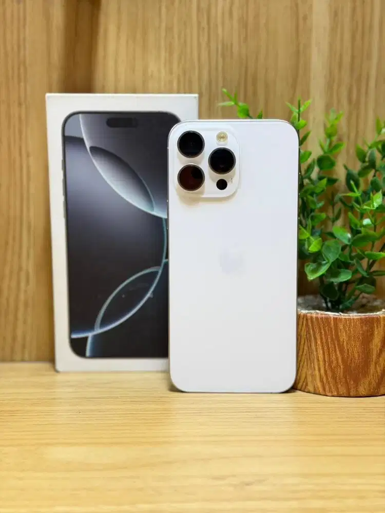 iPhone 16 ProMax 256GB Dual Nano Aktif Beacukai