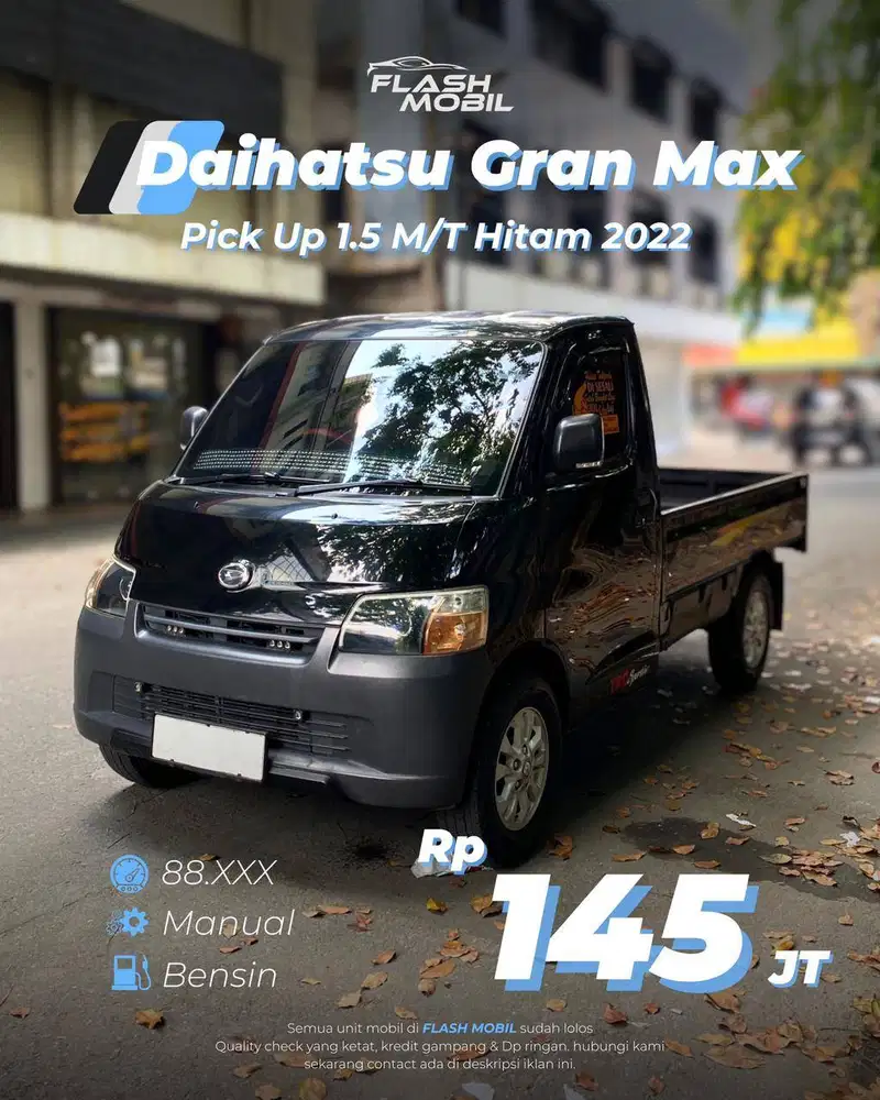 Daihatsu Gran Max Pick Up 1.5 MT 20222