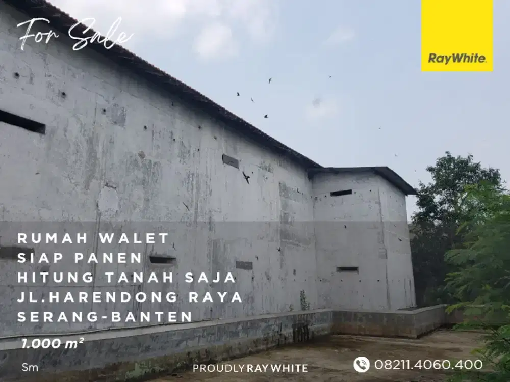 Rumah Walet Siap Panen - Serang - Banten - Jawa Barat