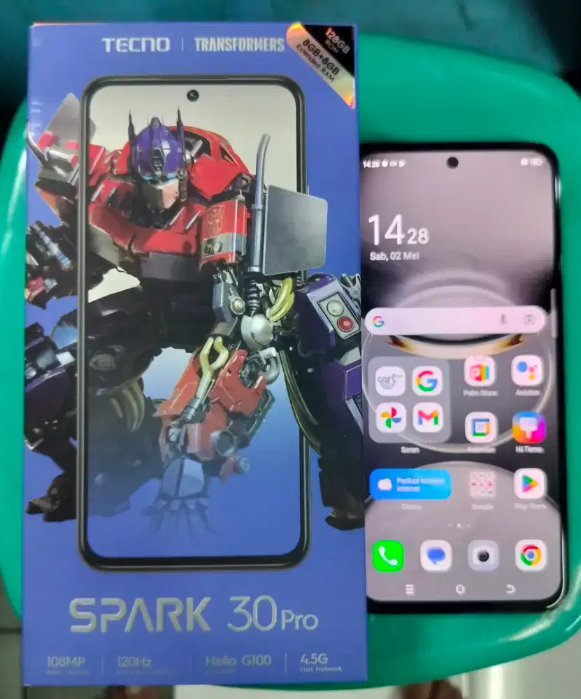 TECNO SPARK 30PRO 8+8/128Gb FULLSETT