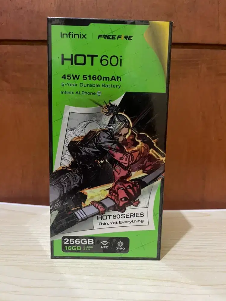 INFINIX HOT 60i 8/256GB Garansi Resmi Indonesia
