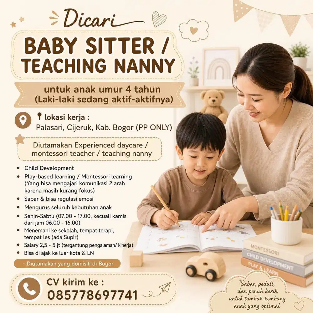 Baby Sitter/ Teaching Nanny
