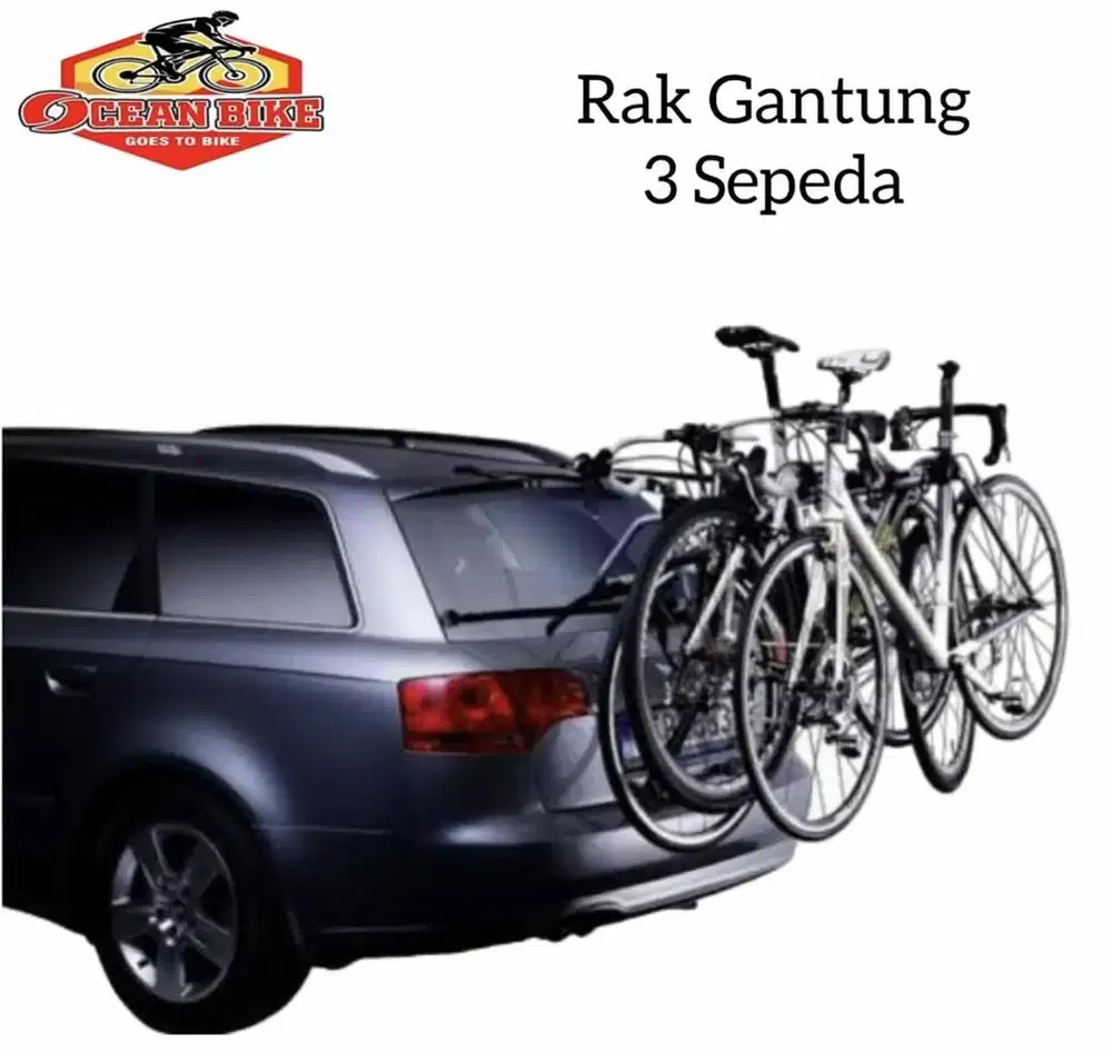 Bike Carrier / Rak Sepeda Gantungan Untuk Di Mobil Kapasitas 3 Sepeda