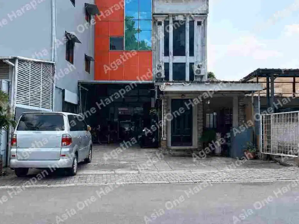 Ruko 3lantai Gandeng 2 di Pulo Gadung Jakarta Timur, bisa beli 1 ruko, lokasi strategis
