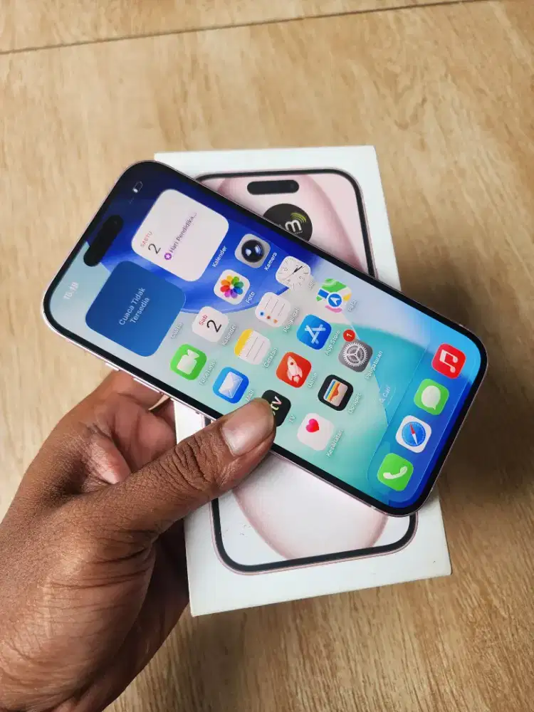 Iphone 15 128gb ex obok hb 92,% garansi on panjang