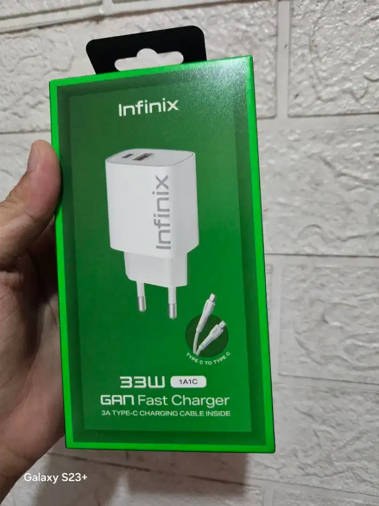 Charger Infinix 33W type C original