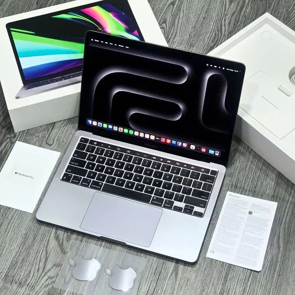 EX IBOX MACBOOK PRO M1 8GB/256GB LENGKAP ORI