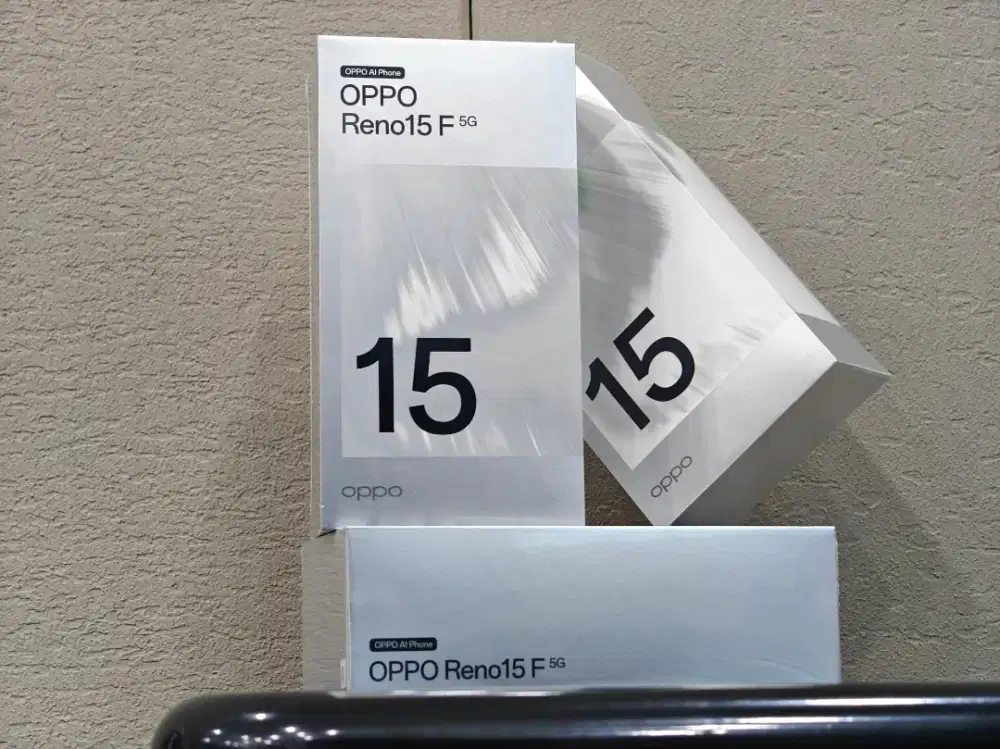OPPO RENO 15F 5G 8/256 PROMO TERMURAH BERGARANSI RESMI 1TH
