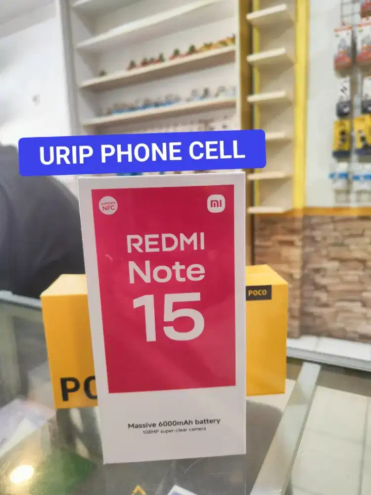 Redmi Not 15 8/256 promo+bonus cash&credit garansi resmi