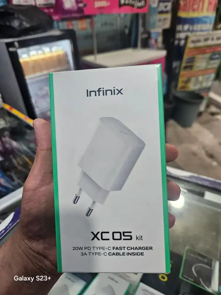 Charger Infinix 20w type c original