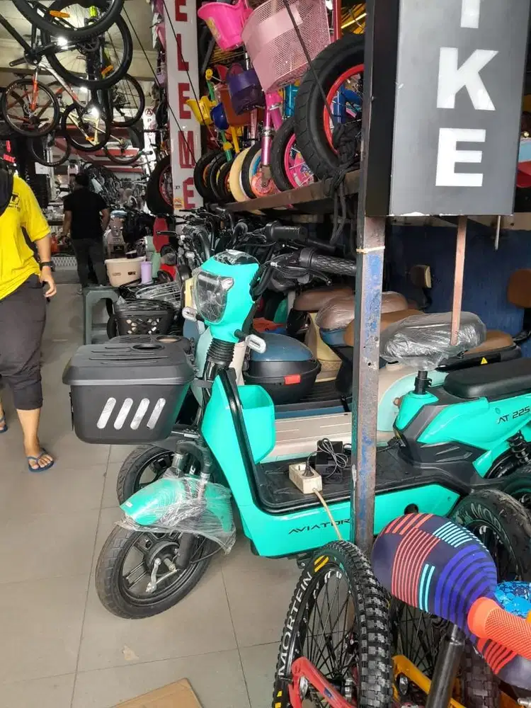 KREDIT SEPEDA LISTRIK BISA , SYARAT HANYA KTP