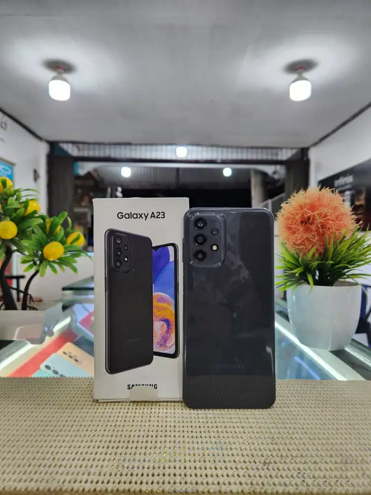 Samsung A23 Ram 6+6Gb/ 128Gb Fullset Mulus Original Bergaransi