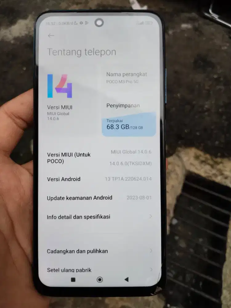 Poco m3 pro 5g ram 6/128