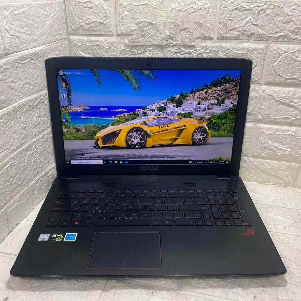 Laptop Asus ROG Core i7 VGA Nvidia GTX Ram 16 GB SSD 256+HDD 1TB *RHG