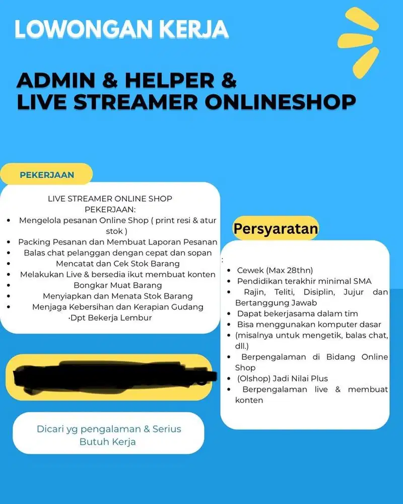 Host live streaming