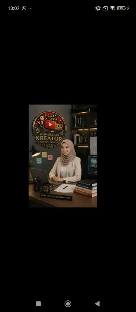 Butuh asisten konten kreator animasi