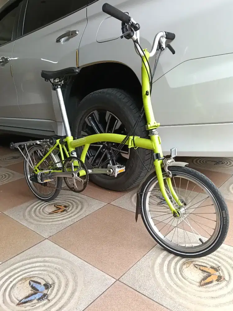 Sepeda Brompton kondisi bagus