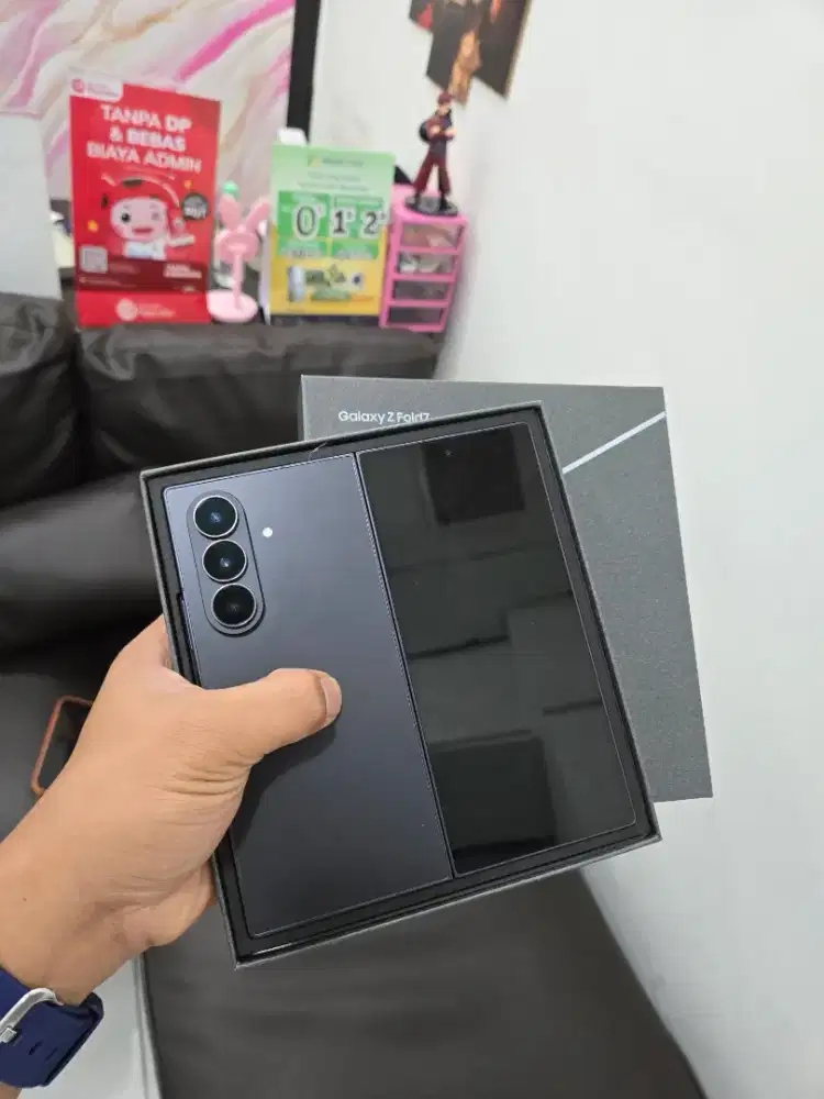 LIKE NEW samsung Z FOLD 7 512GB GARANSI ON nego tipis