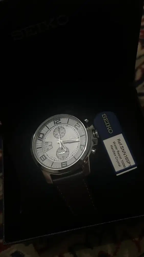 Jam Tangan Seiko Chonograph original