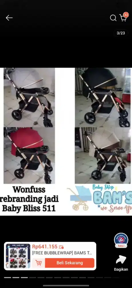 Stroller Baby wonfus