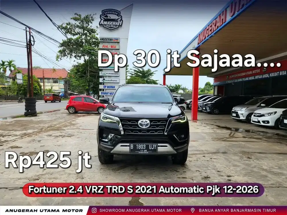 Dp30jt Fortuner VRZ DSL facelift 2021 Automatic