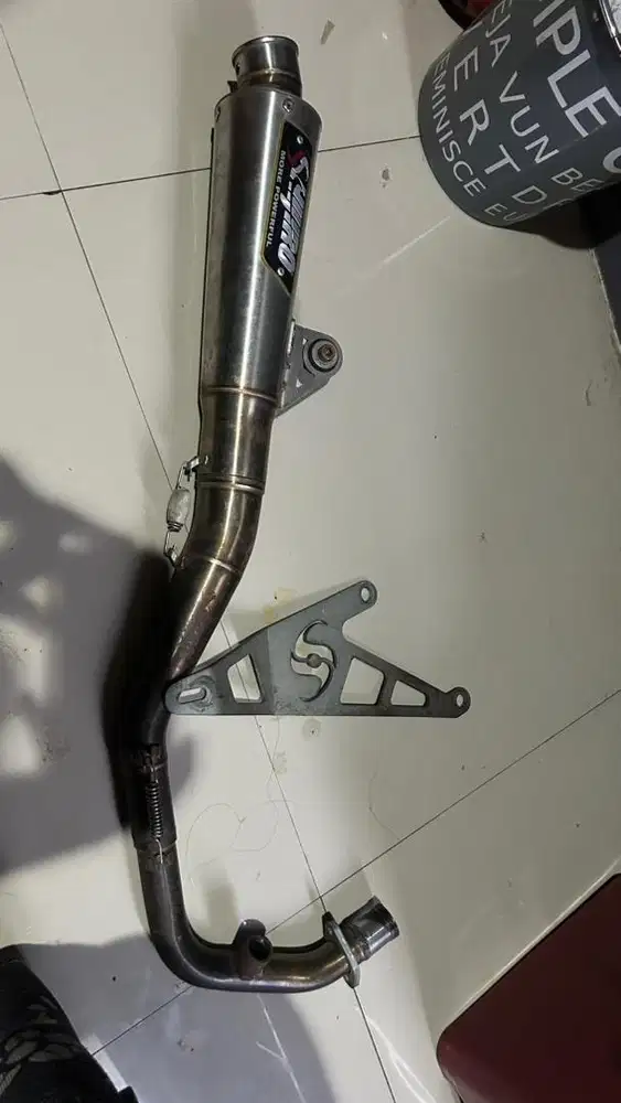 WTS KNALPOT Vespa matic SHIJIRO FULLSYTEM IN 50